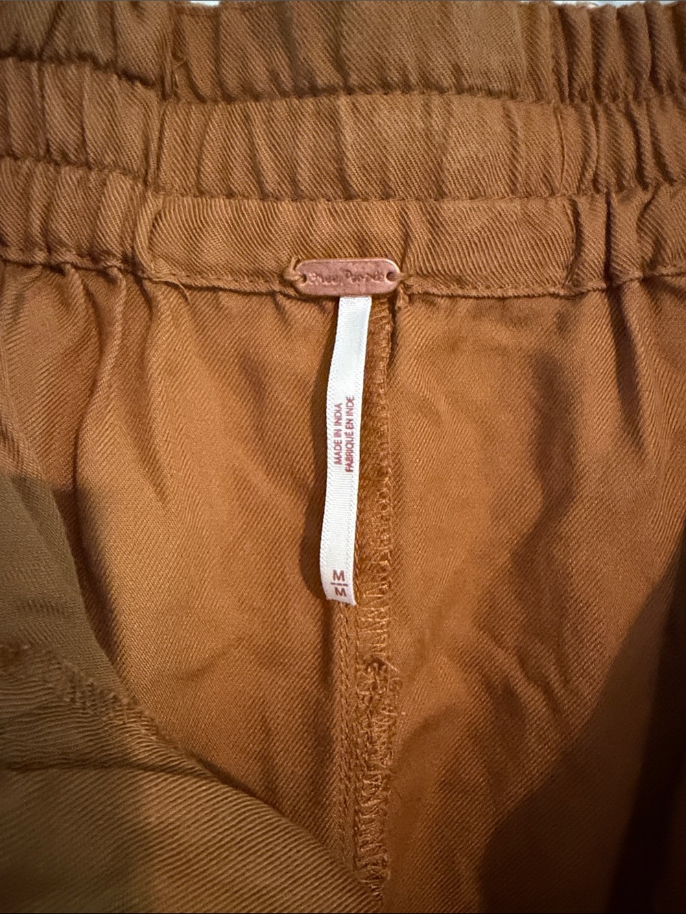 Free people Cargo Drawstring Pants - Brown - Picture 2 of 3